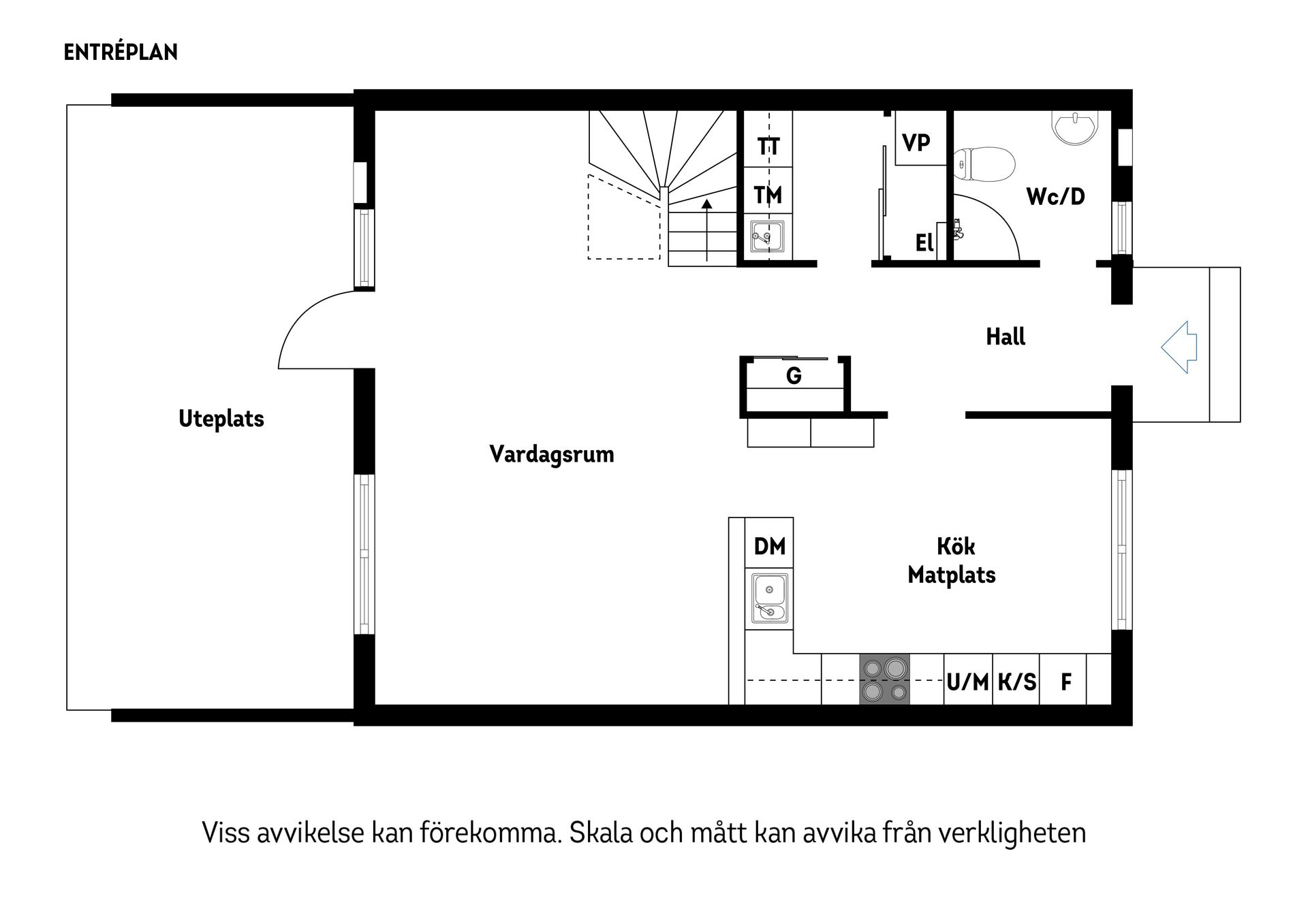 Radhus, Gåsörtsvägen 43, Ursvik, Sundbyberg