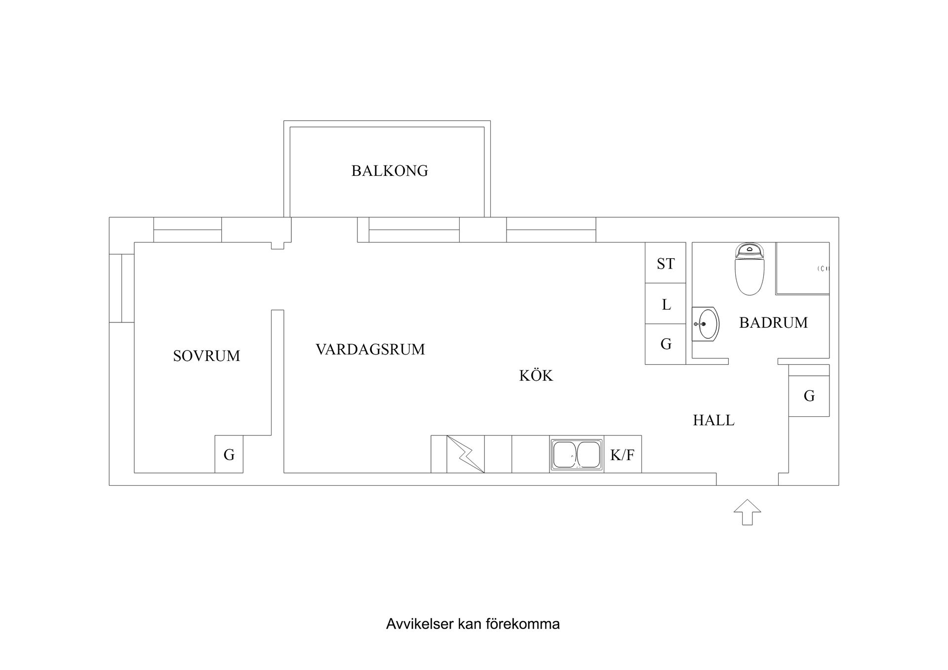 Bostadsrätt, Mjölnergatan 14 5 tr, Valsta, Sigtuna