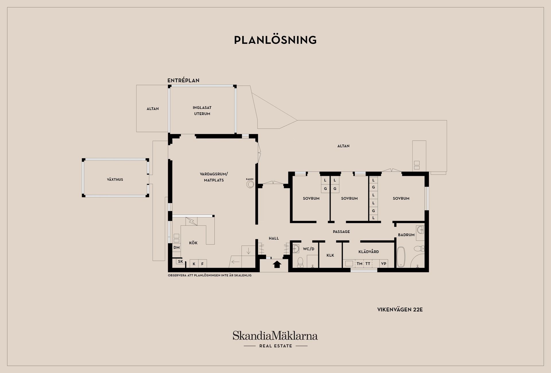 Villa, Vikenvägen 22E, Solvik, Eskilstuna