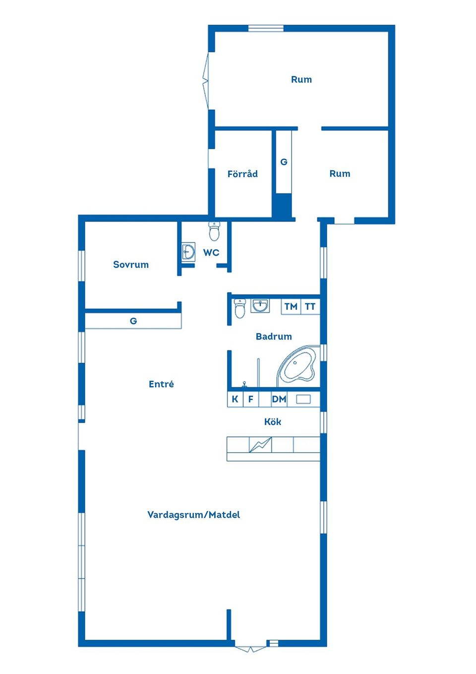 Villa, Utmarksvägen 13, Ronneby stad, Ronneby