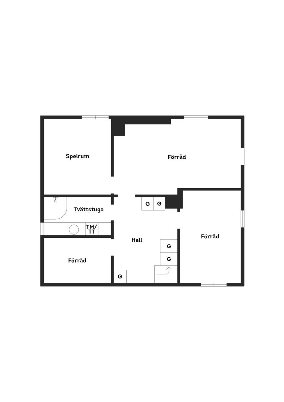 Villa, Västra Genvägen 2, Bergvik, Söderhamn