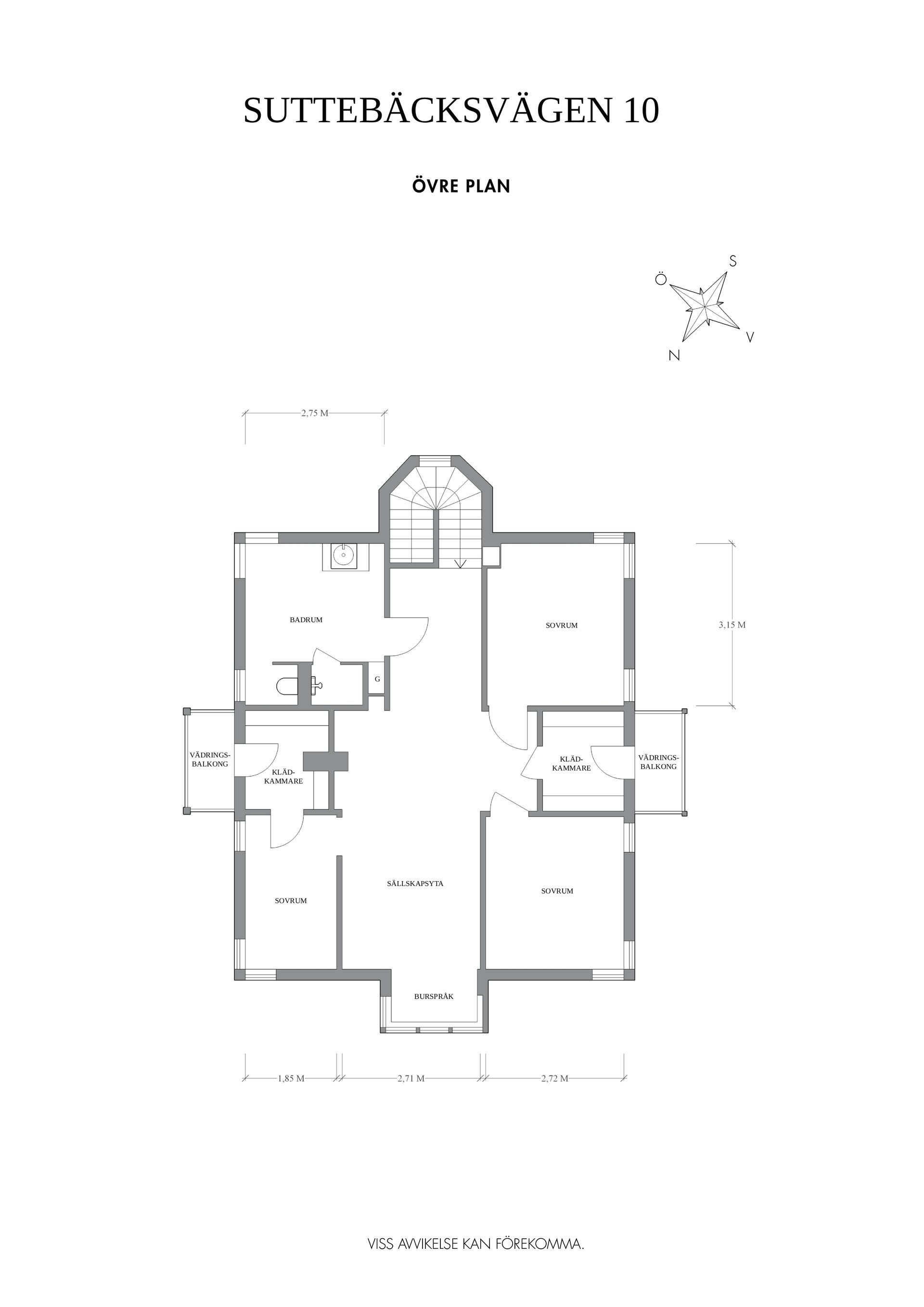 Villa, Suttebäcksvägen 10, Härryda