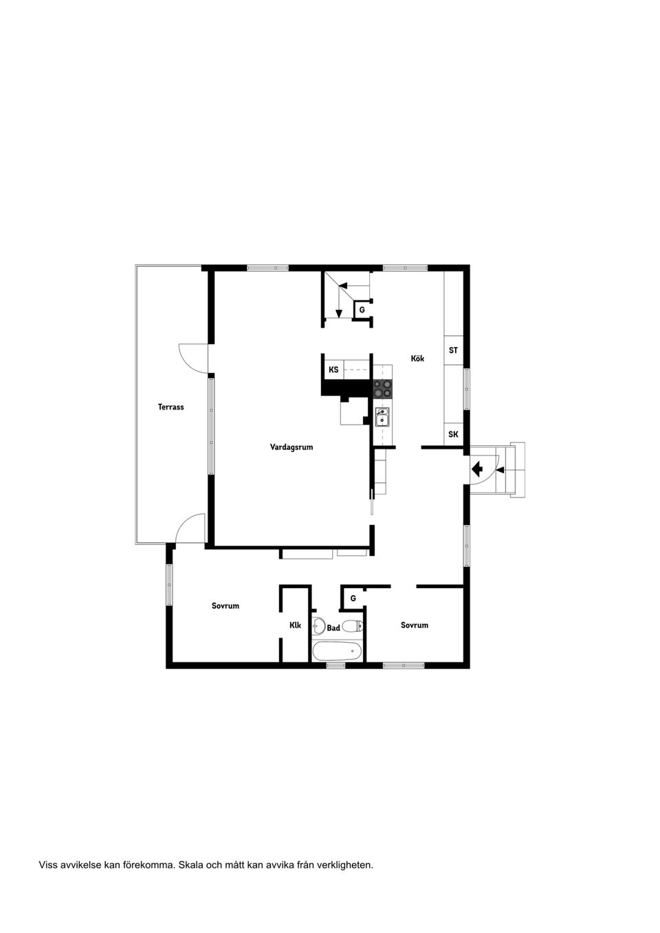 Villa, Bågegatan 14, Varvet, Örnsköldsvik