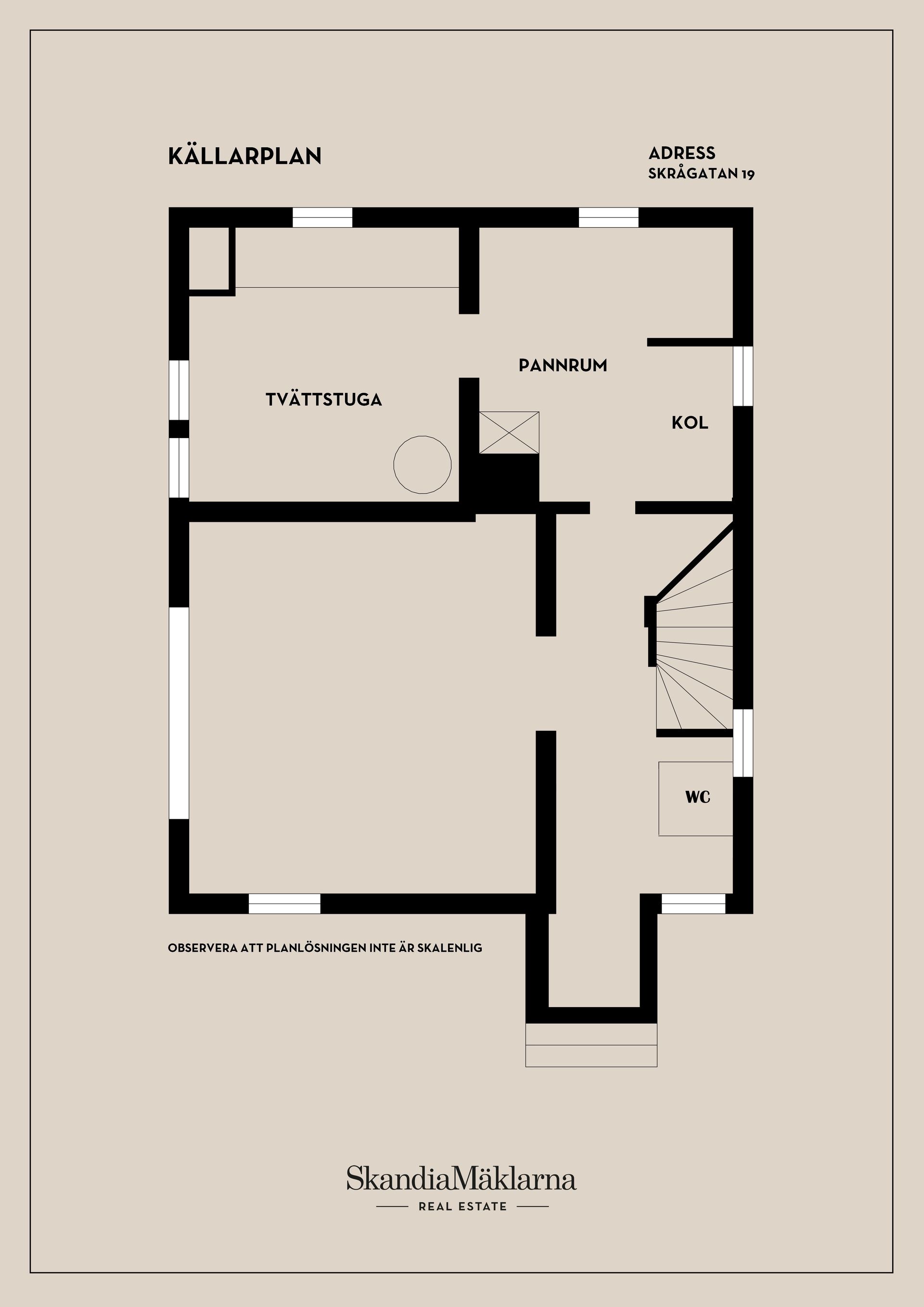 Villa, Skrågatan 19, Kristiansborg, Västerås