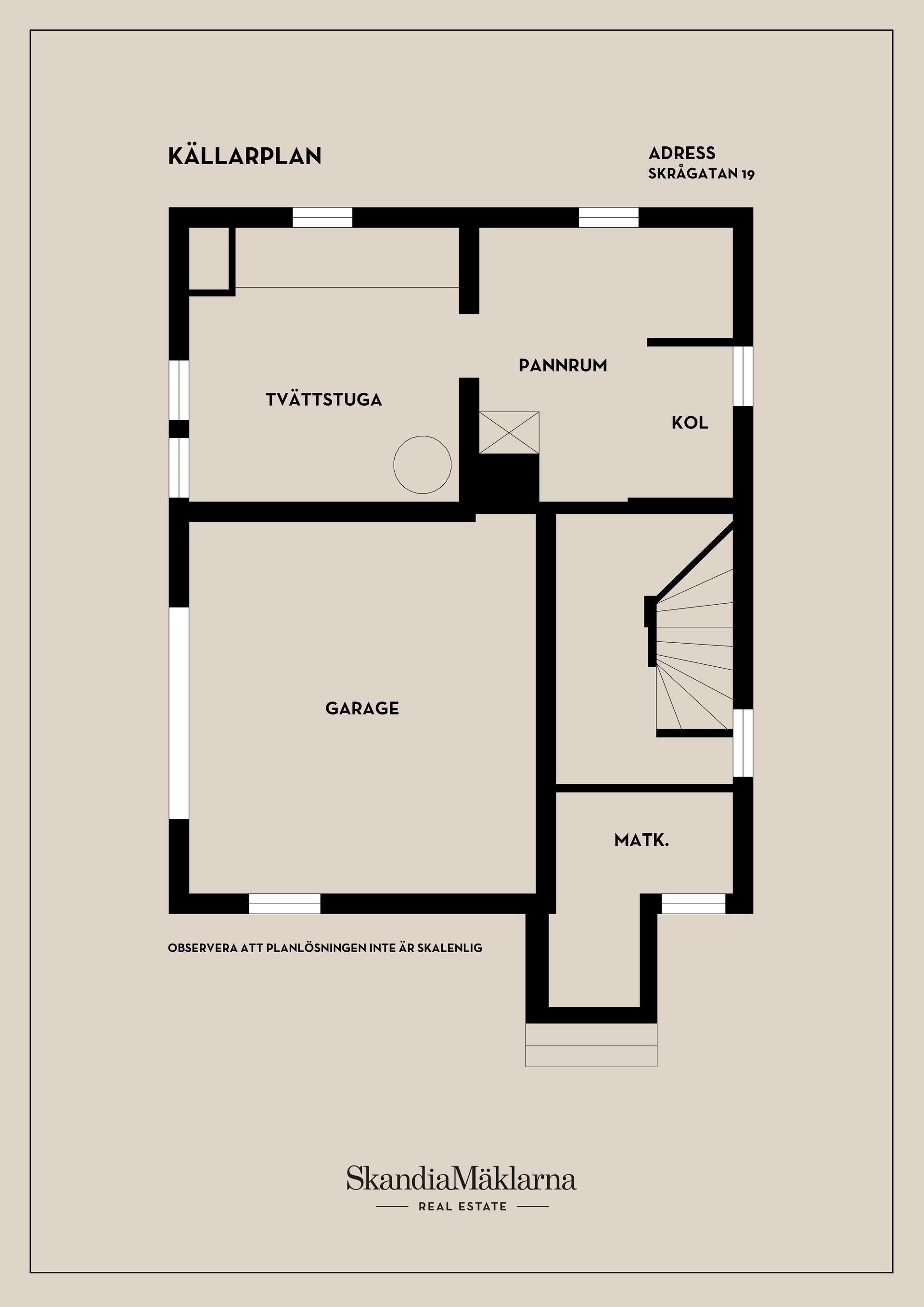 Villa, Skrågatan 19, Kristiansborg, Västerås