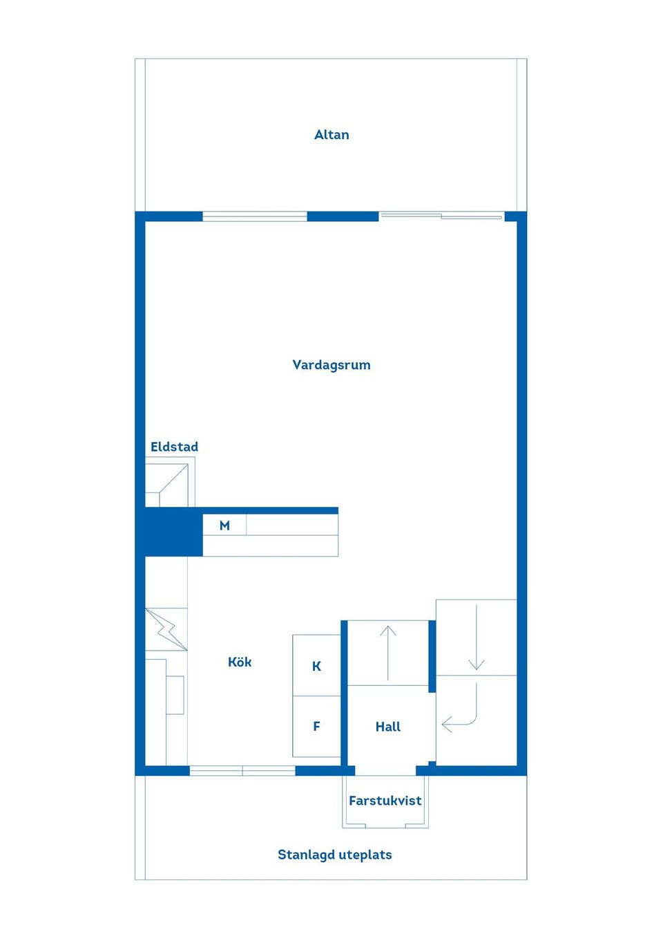 Bostadsrätt, Parkvägen 28G, Olsbacka, Gävle