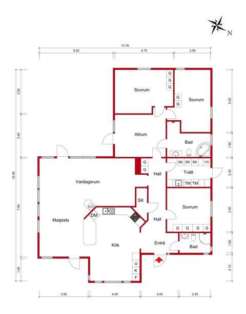 Villa, Kamomillvägen 4, Åstorp