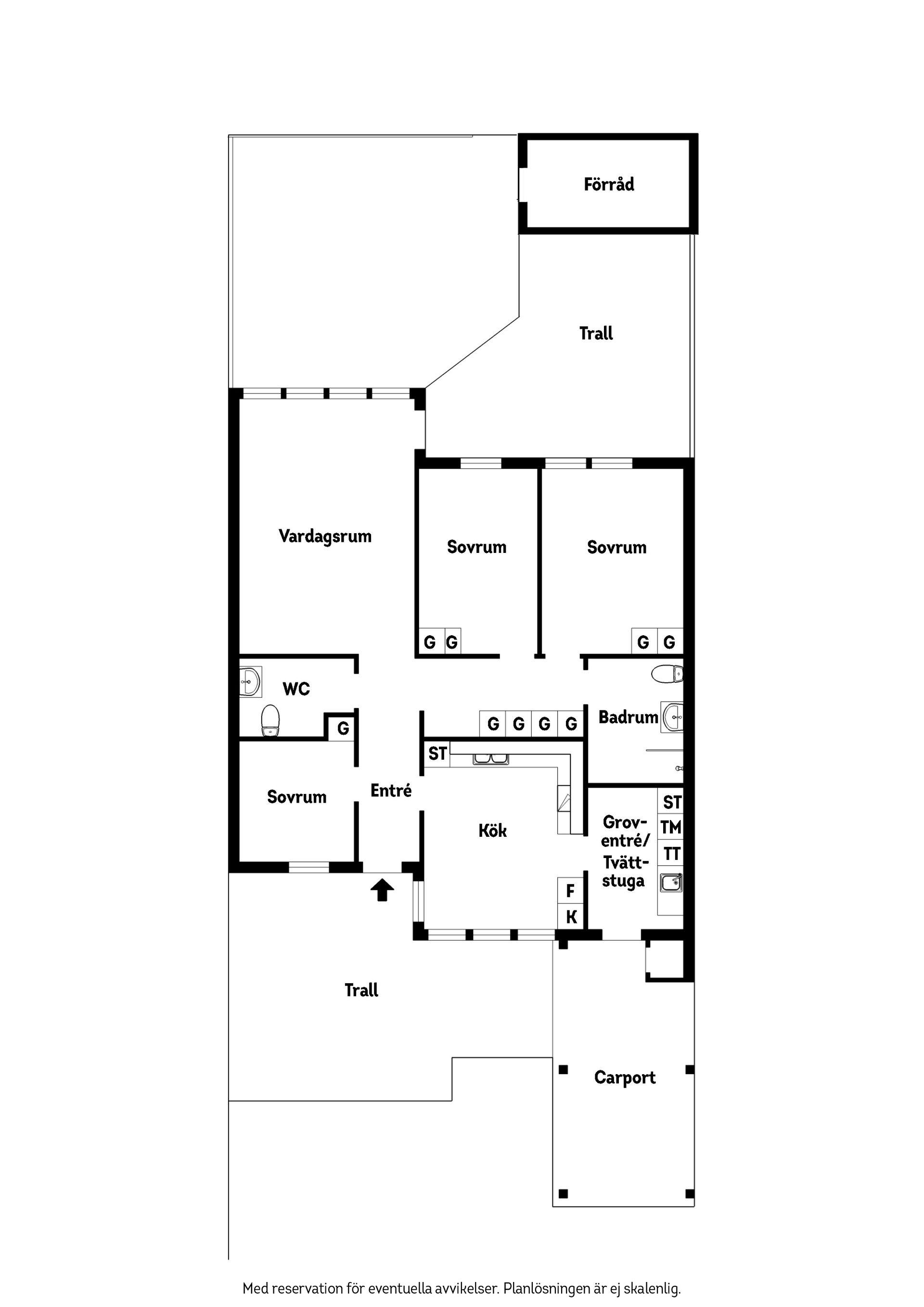 Radhus, Vädurens väg 13, Kyrkbyn, Staffanstorp