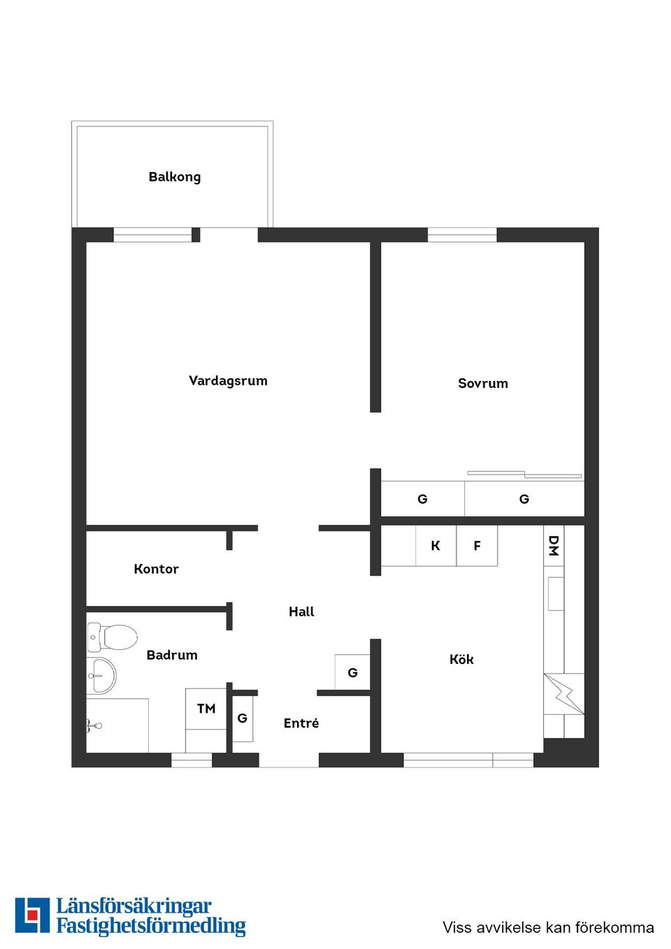 Bostadsrätt, Lillfjällvägen 8C, Nedre Torvalla, Östersund