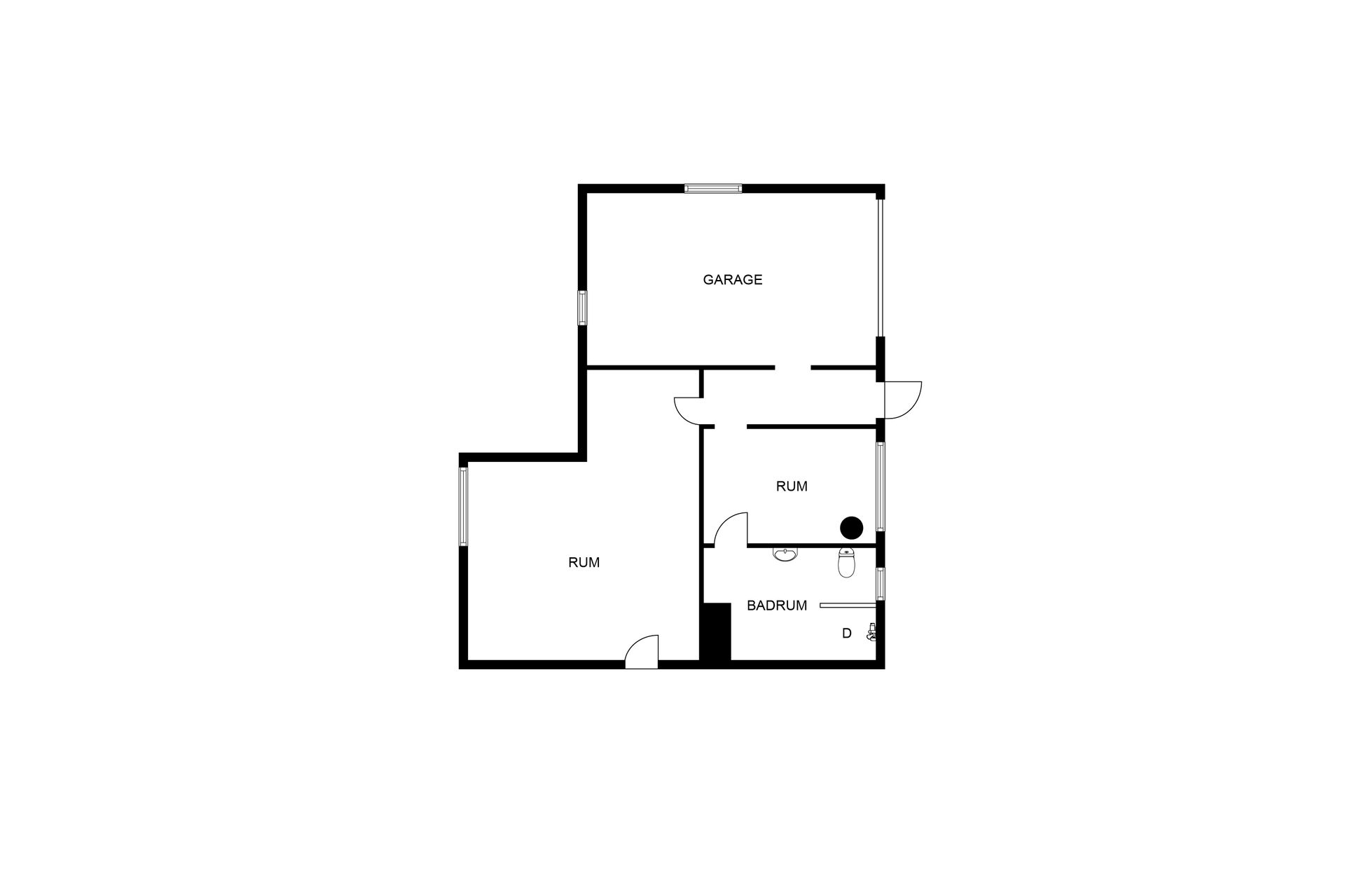 Villa, Borgaråsvägen 4, Lilla Edet Centrum, Lilla Edet