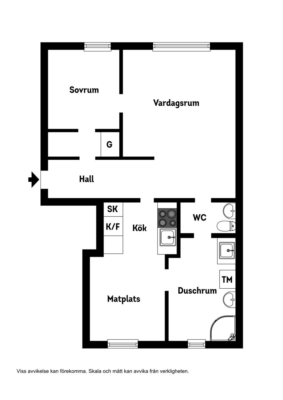 Bostadsrätt, Vårfrugatan 9B, S:t Ilian, Enköping