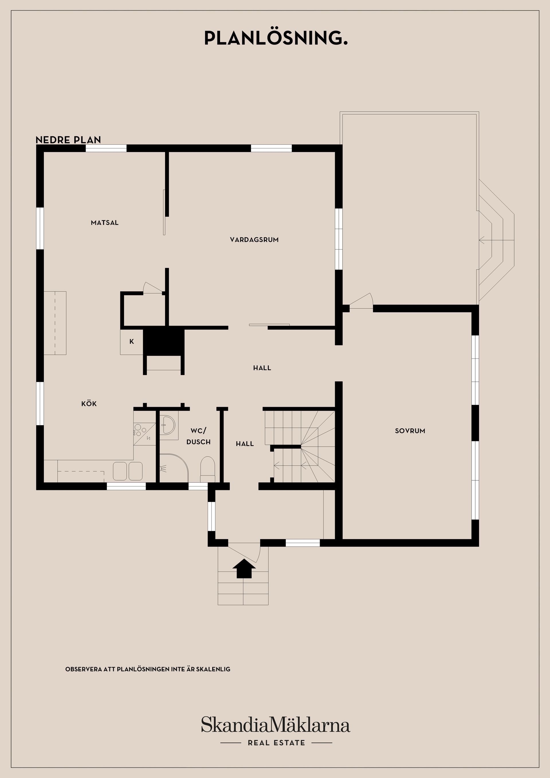 Villa, Eriksbergsvägen 12A, Helenelund, Sollentuna