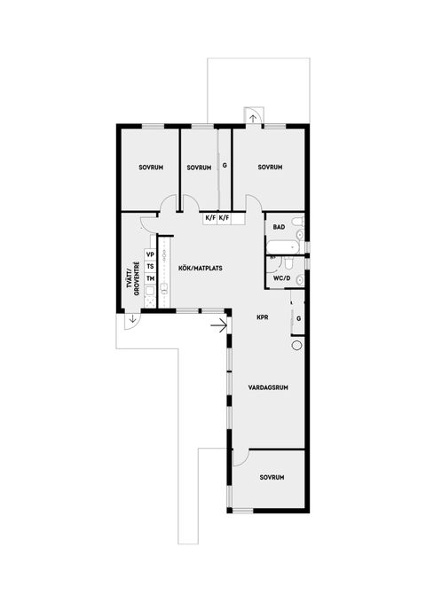 Radhus, Skylvägen 82, Visinge, Täby