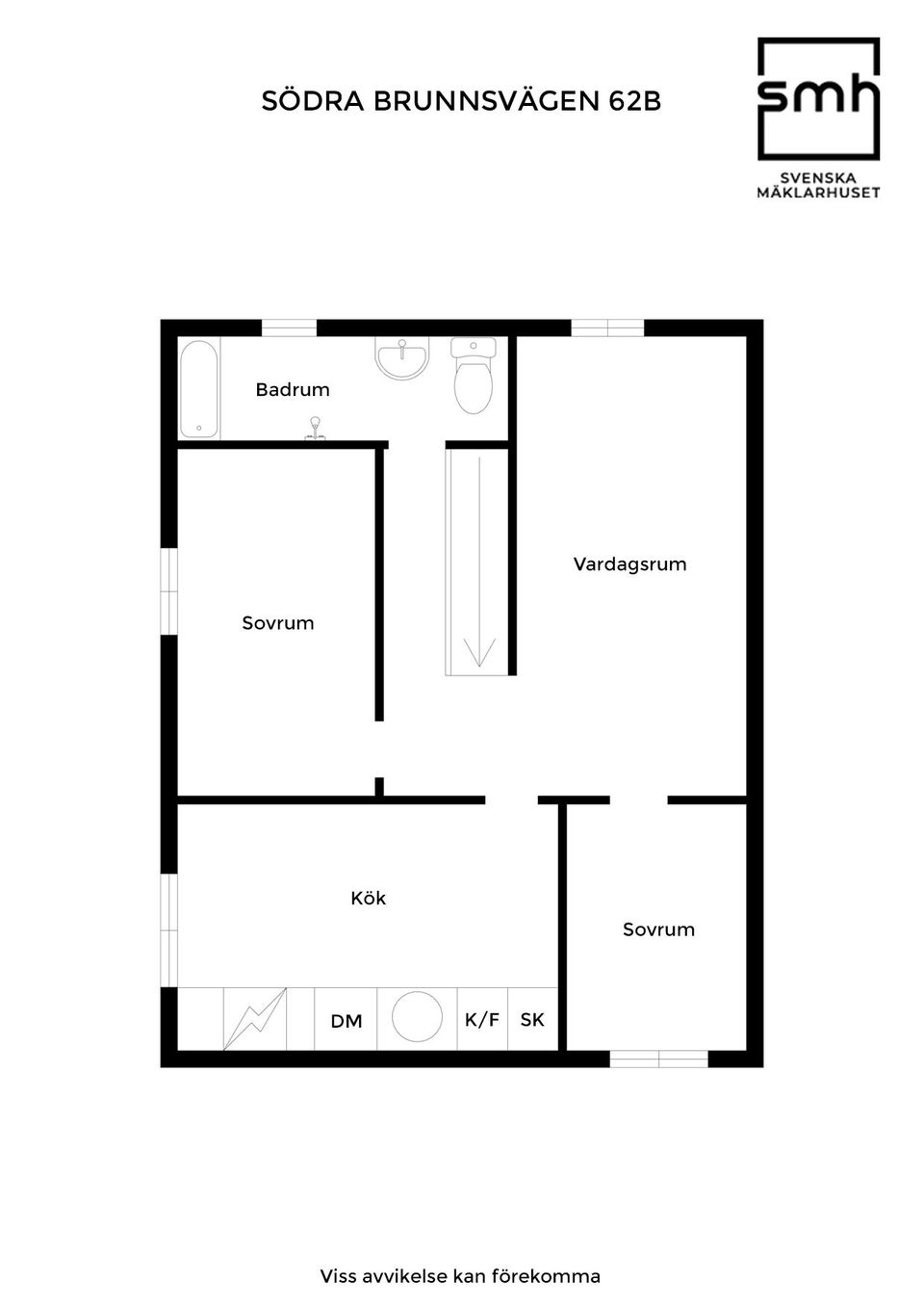 Bostadsrätt, Södra Brunnsvägen 62B, Ramlösa, Helsingborg