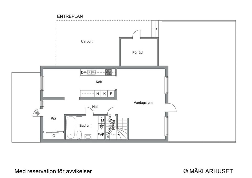 Radhus, Fredrikstrandsvägen 59b, Tappsund, Ekerö