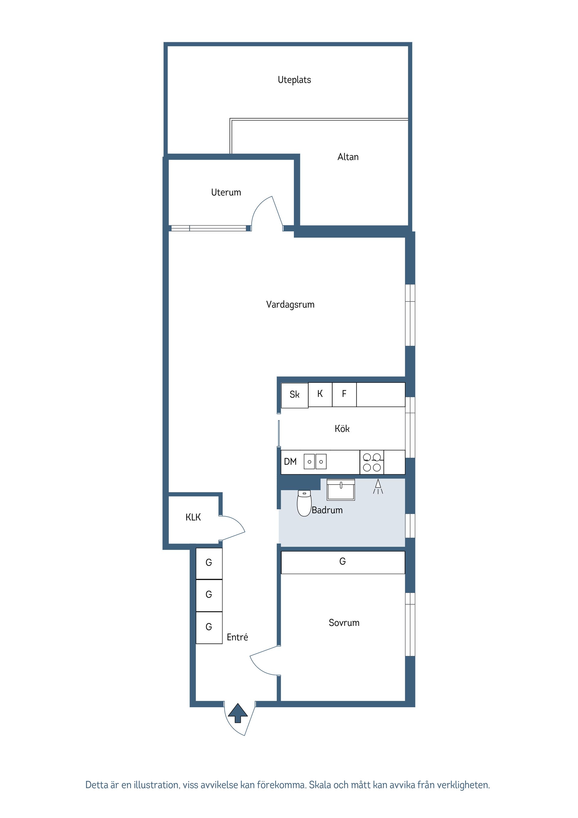 Bostadsrätt, Lundenvägen 35A, Lunden, Skövde