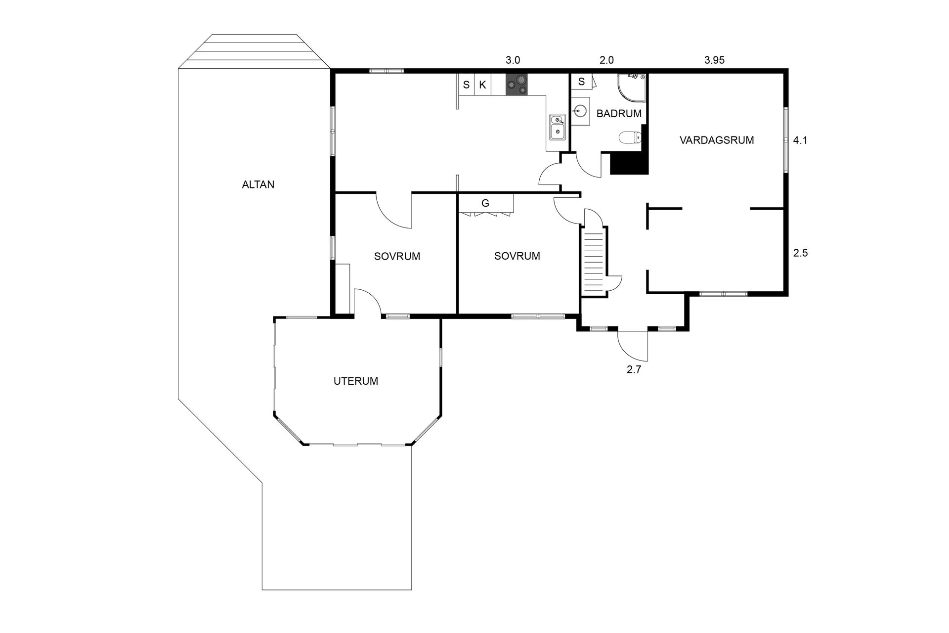Villa, Villabergsvägen 29, Öttum, Vara