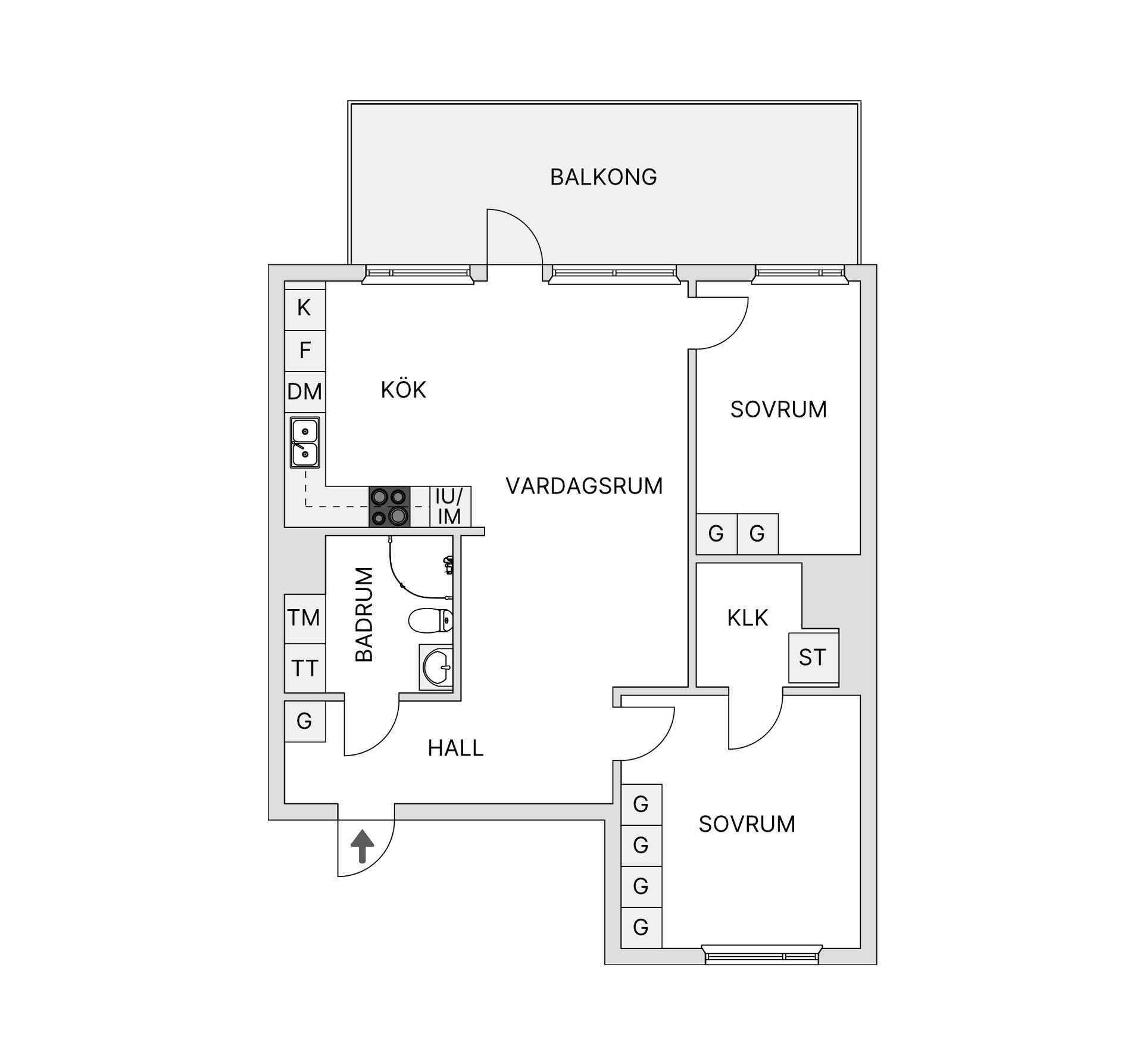 Bostadsrätt, Gamla flygplatsvägen 32A, Torslanda - Amhult, Göteborg