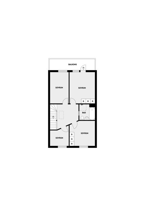 Radhus, Hembergavägen 27, Täby Kyrkby, Täby