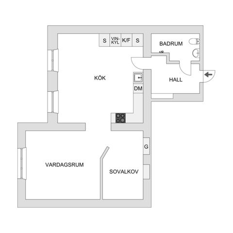 Bostadsrätt, Hvitfeldtsgatan 11A, Kungshöjd, Göteborg