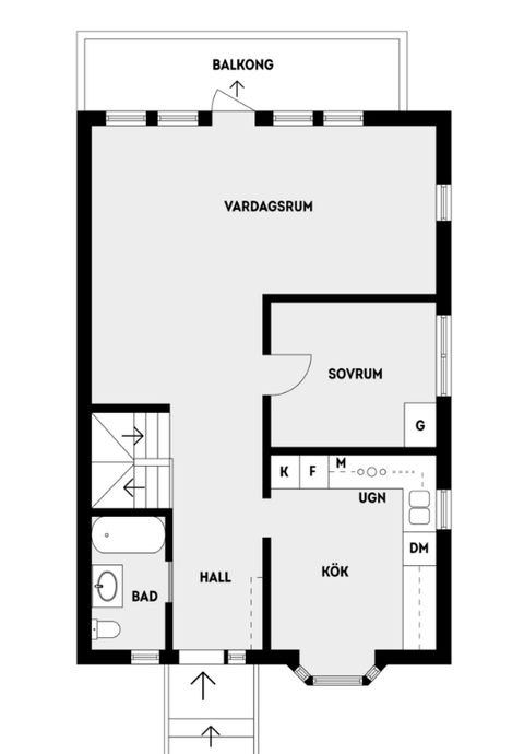 Radhus, Lansenvägen 23, Gribbylund, Täby