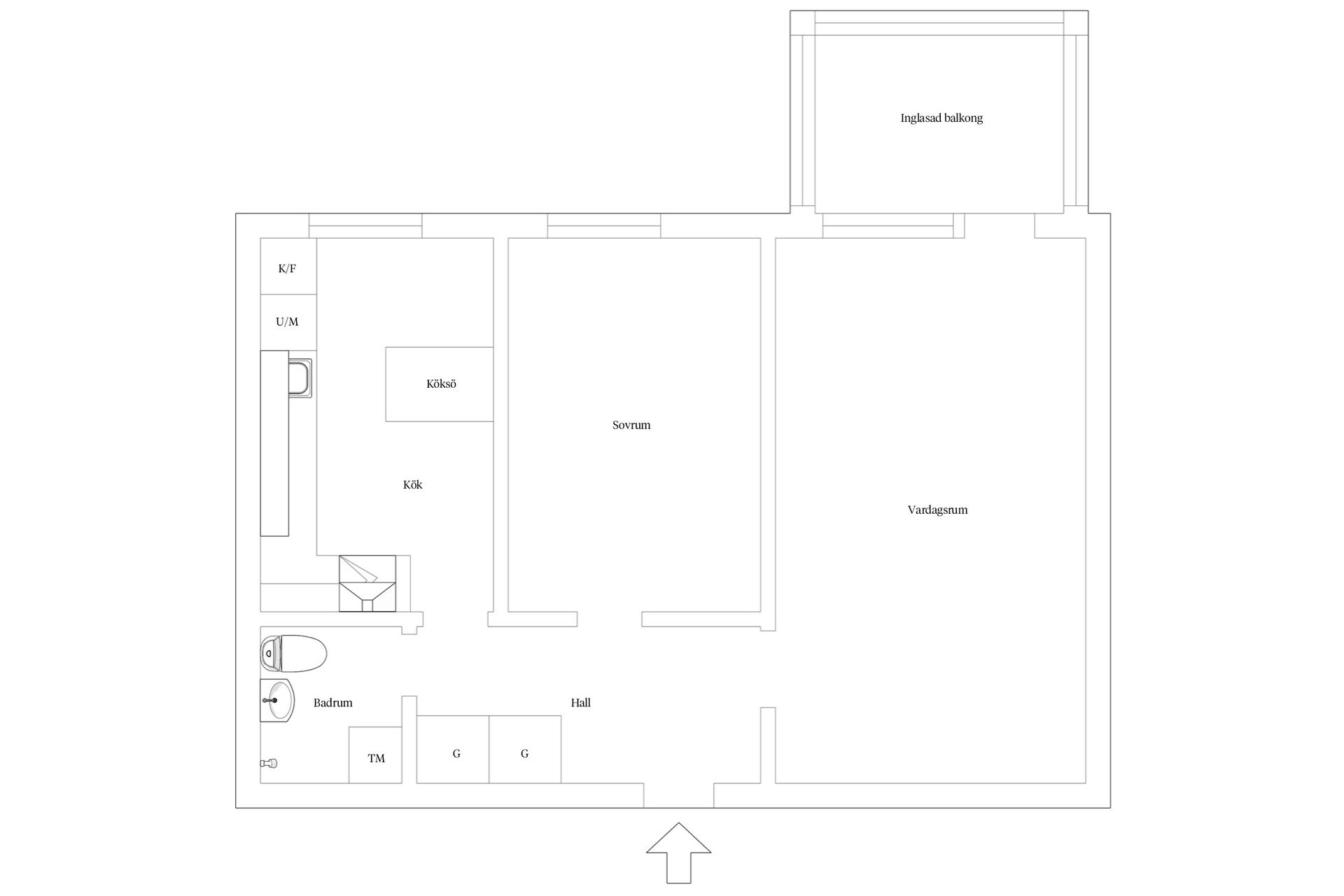 Bostadsrätt, Sturebergsvägen 3, Vendelsömalm, Haninge