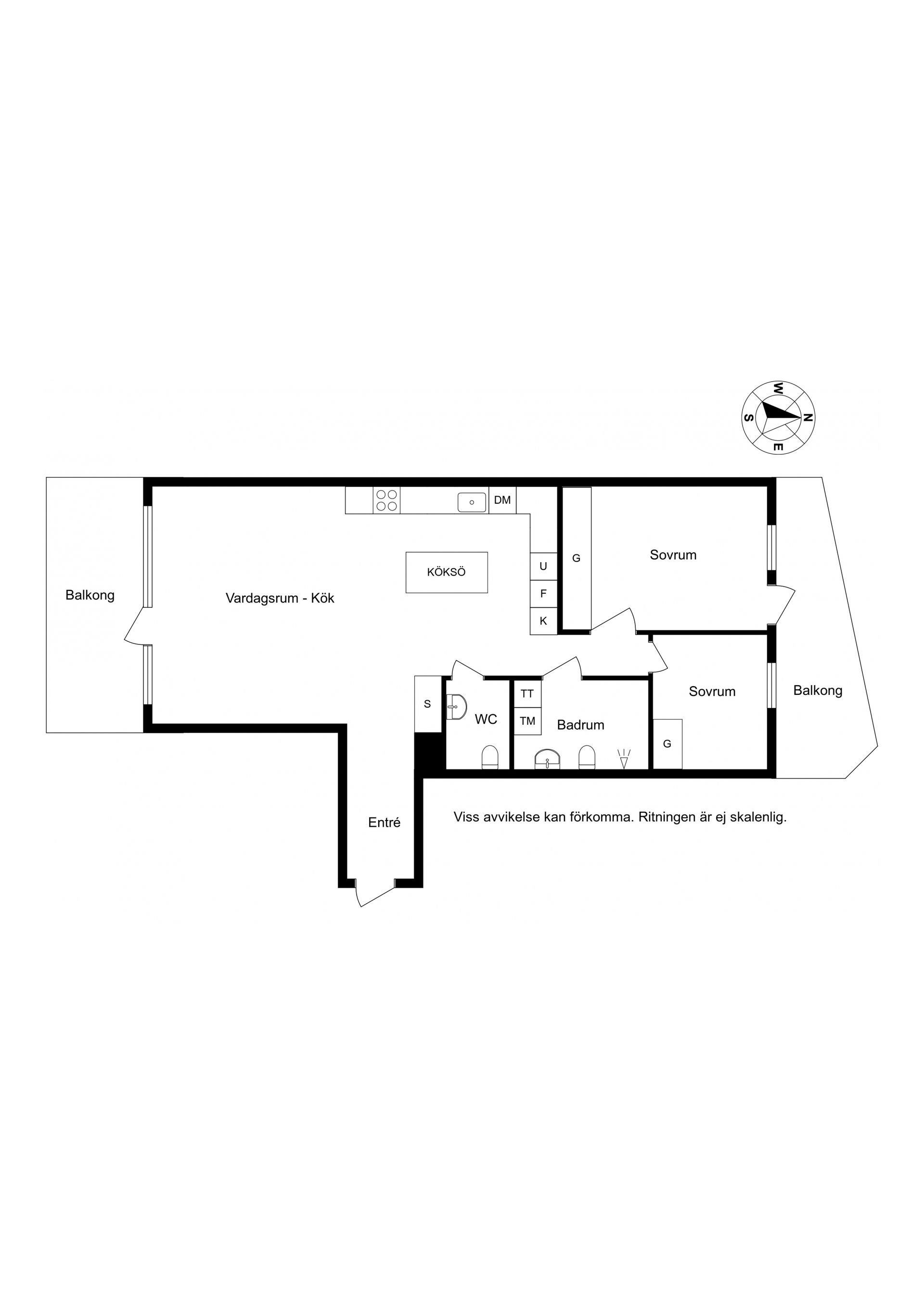 Bostadsrätt, Lilla Drottninggatan 6, Centrum, Varberg