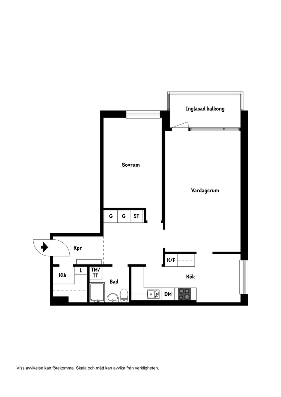 Bostadsrätt, Freskvägen 7, Söder, Östersund