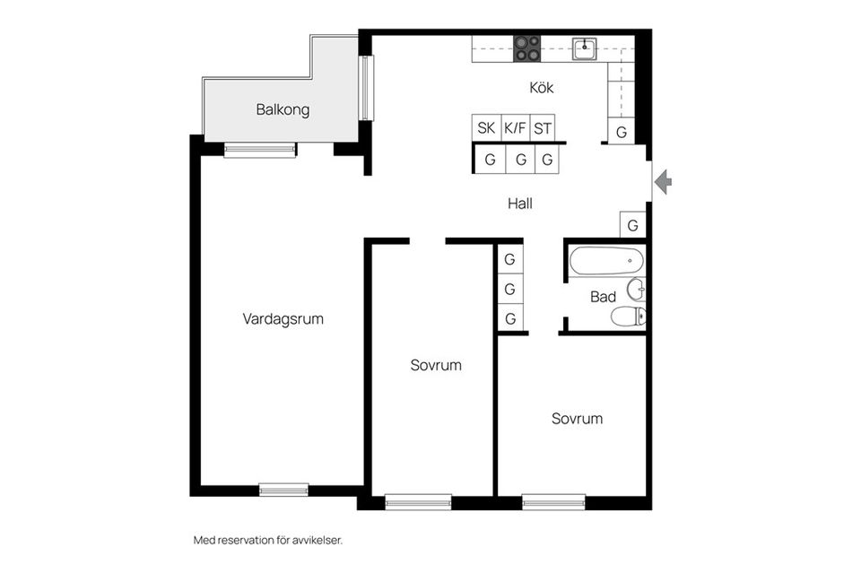 Bostadsrätt, Norra Kyrkogatan 39, Härnön, Härnösand