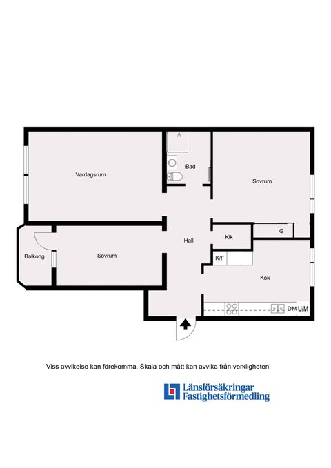Bostadsrätt, Fylkinggatan 23B, Håkanstorp, Malmö