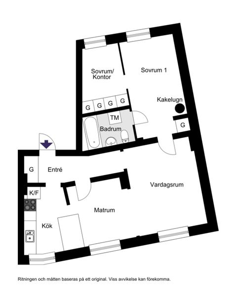 Bostadsrätt, Vattenledningsvägen 63, vån 3, Midsommarkransen, Stockholm