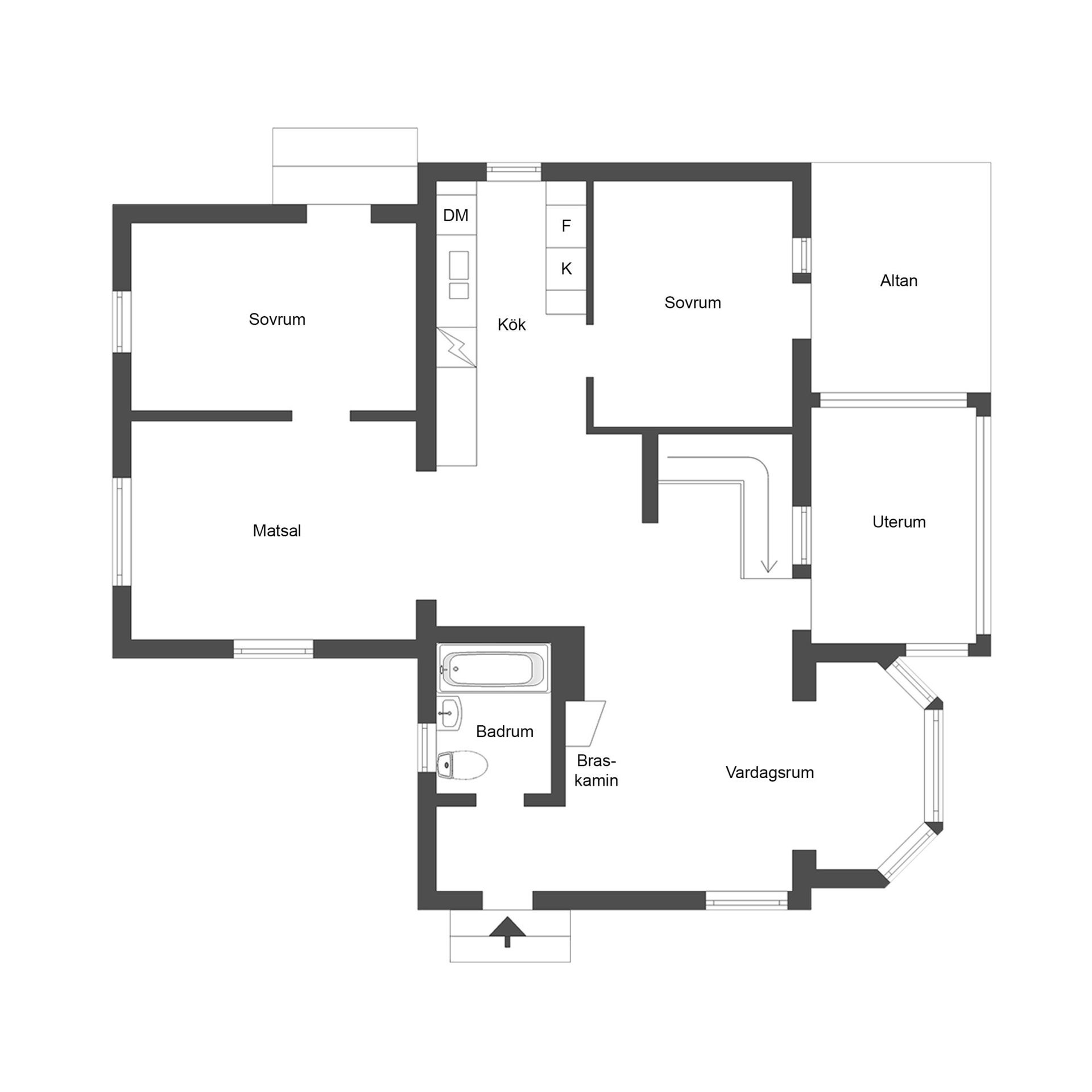 Villa, Finspångsvägen 528, Nedre Svärtinge, Norrköping