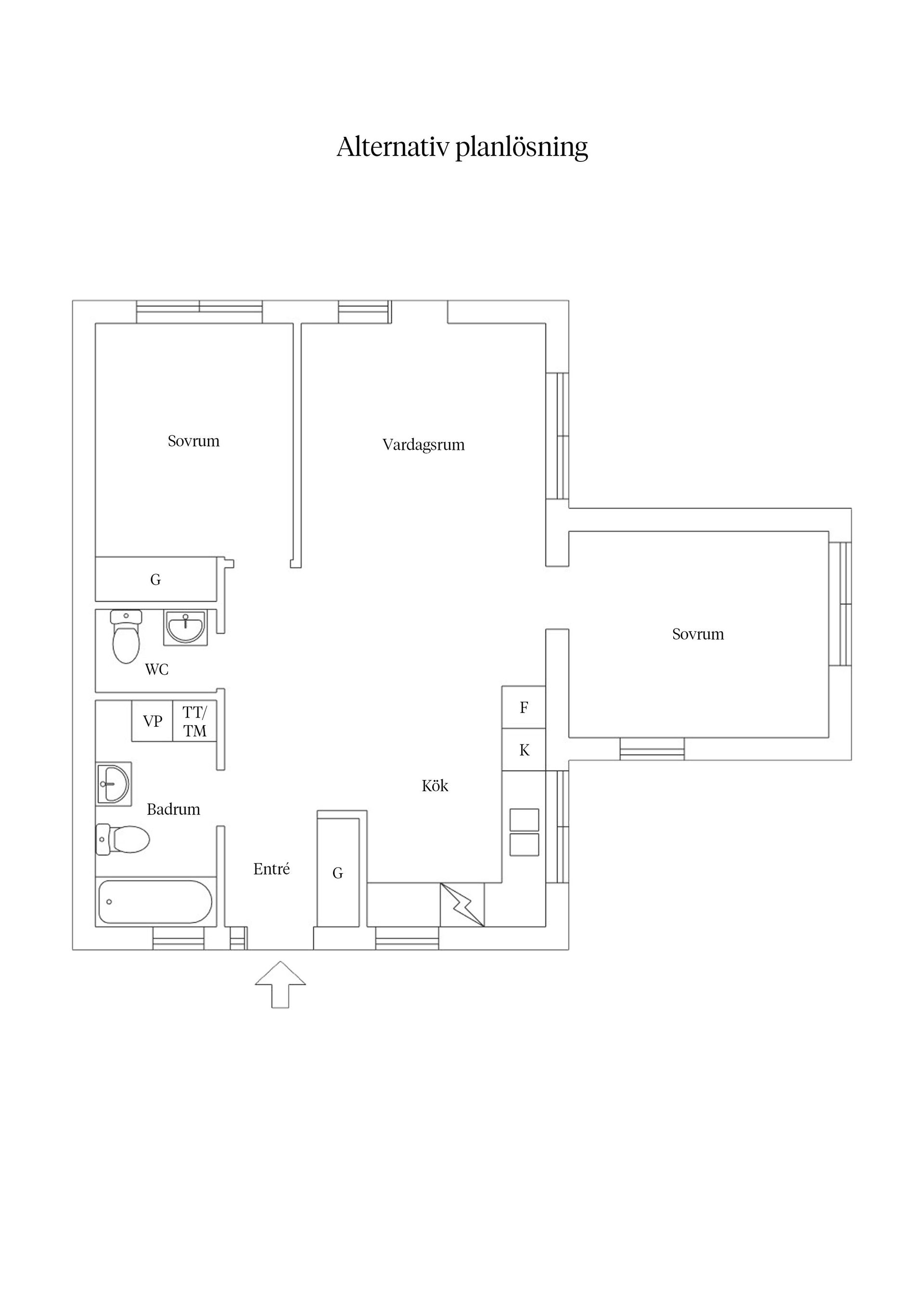 Bostadsrätt, Enbackavägen 3F, Högmora, Huddinge