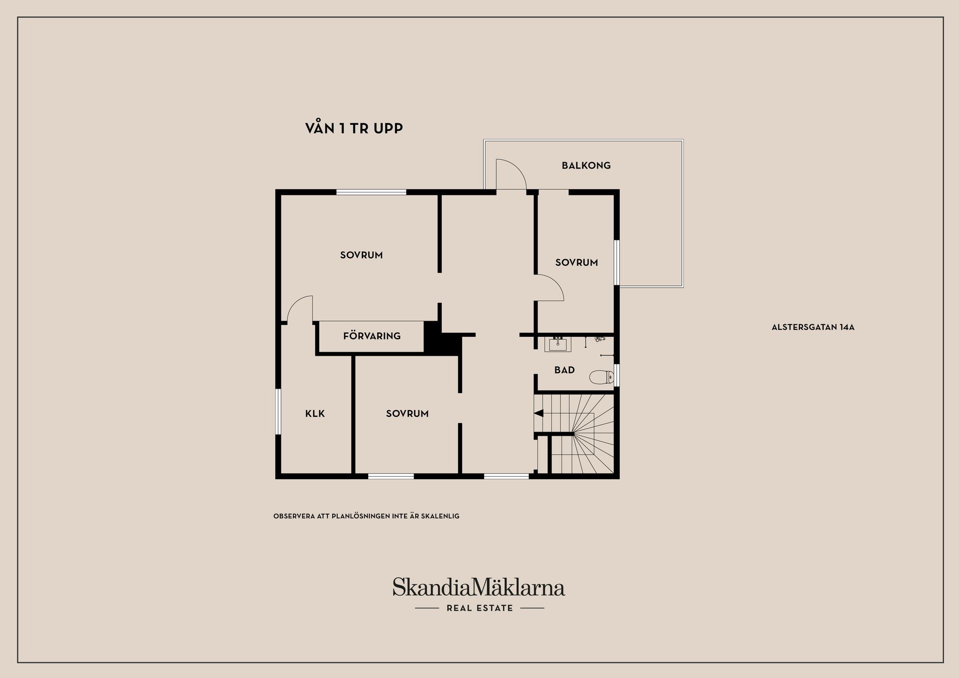 Villa, Alstersgatan 14A, Norrstrand, Karlstad