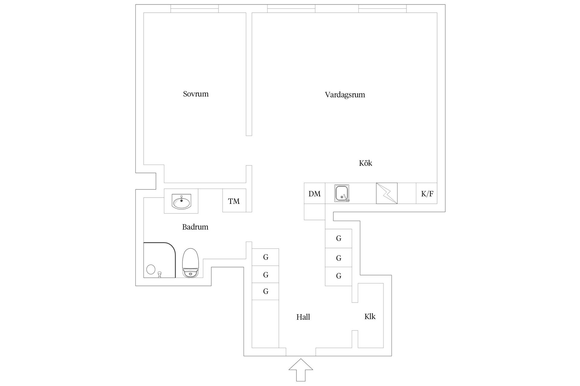 Bostadsrätt, Rosenlundsgatan 18, 4tr, Södermalm Maria, Stockholm