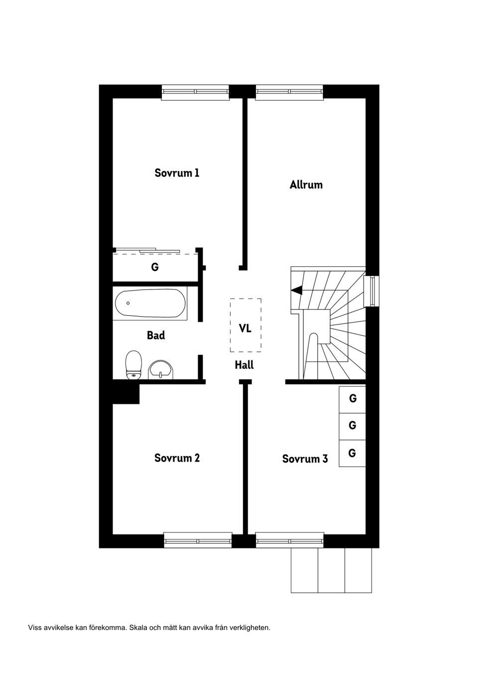 Bostadsrätt, Lugnets väg 17E, Östra Lugnet, Växjö