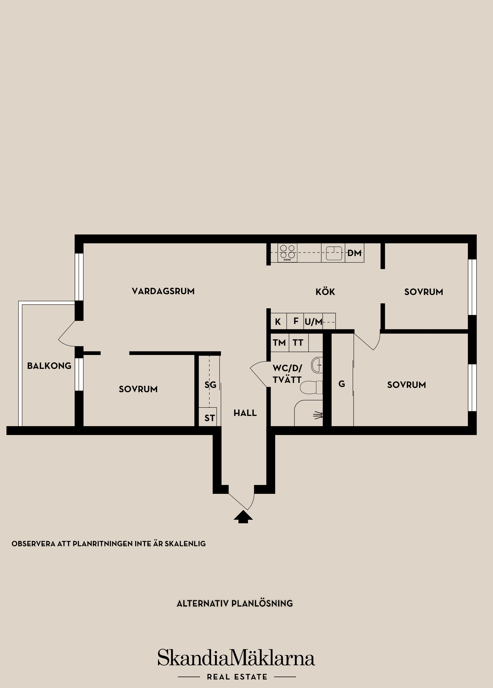 Bostadsrätt, Fridensborgsvägen 157, Järvastaden, Solna