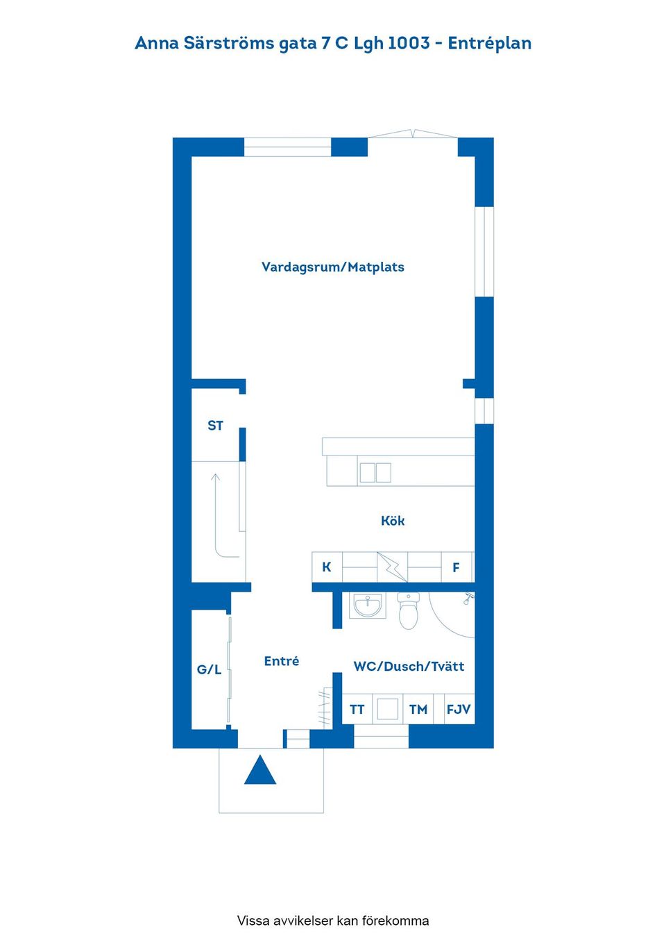 Bostadsrätt, Anna Särströms gata 7 C Lgh 1003, Sandtorp, Norrköping