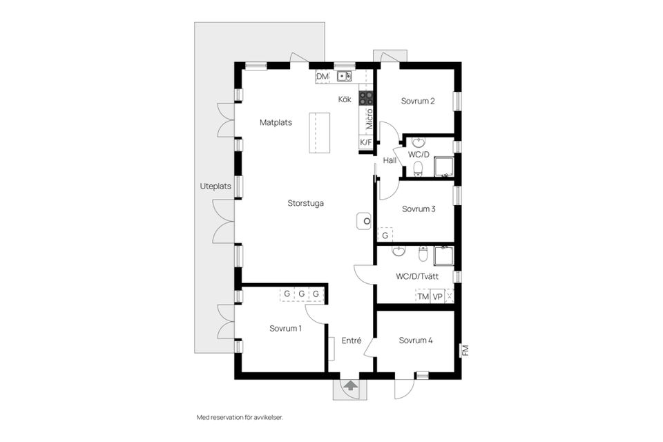 Villa, Elviras stig 5, Gräddö - Fagervik, Norrtälje