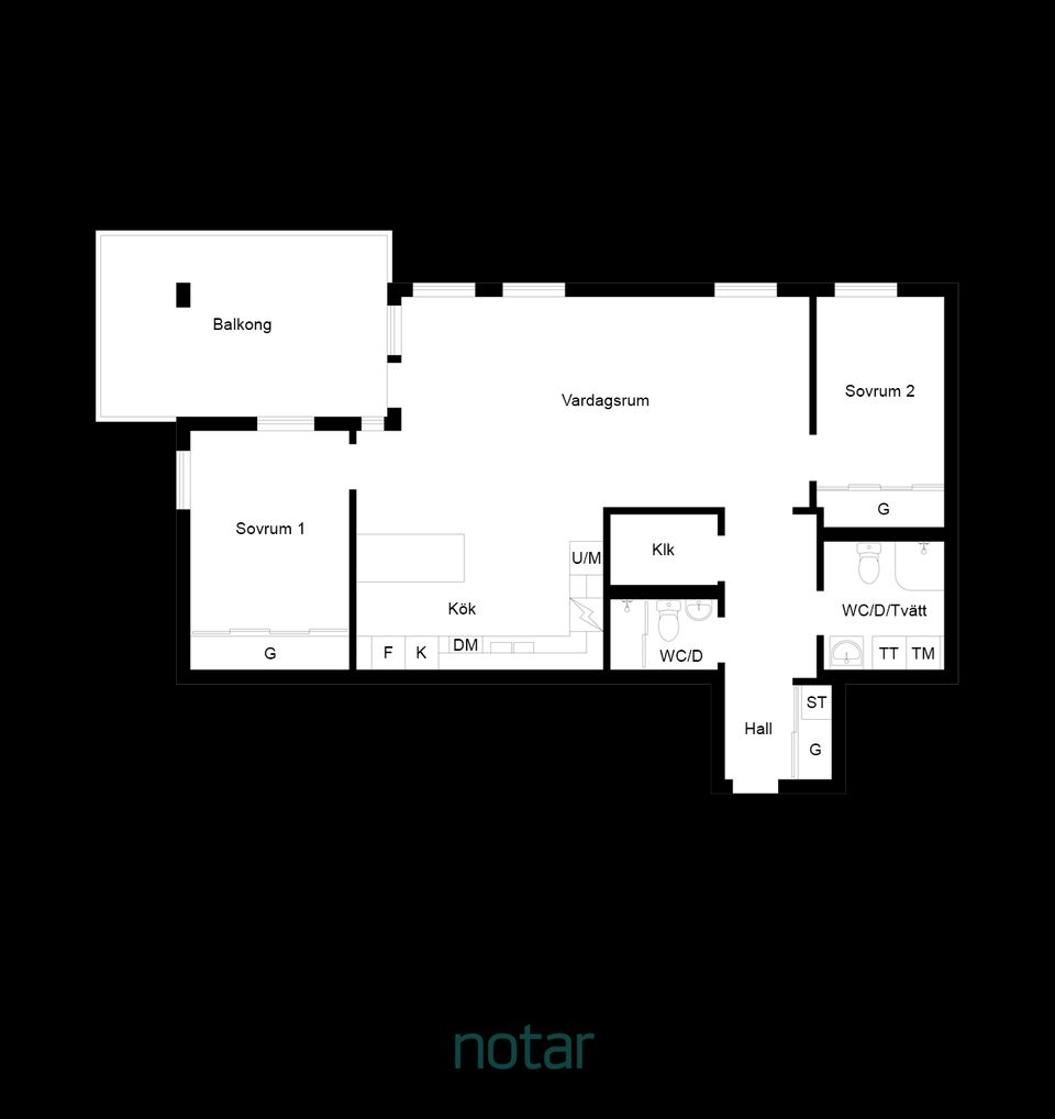 Bostadsrätt, Rotegatan 2, Södra Ekkällan, Linköping
