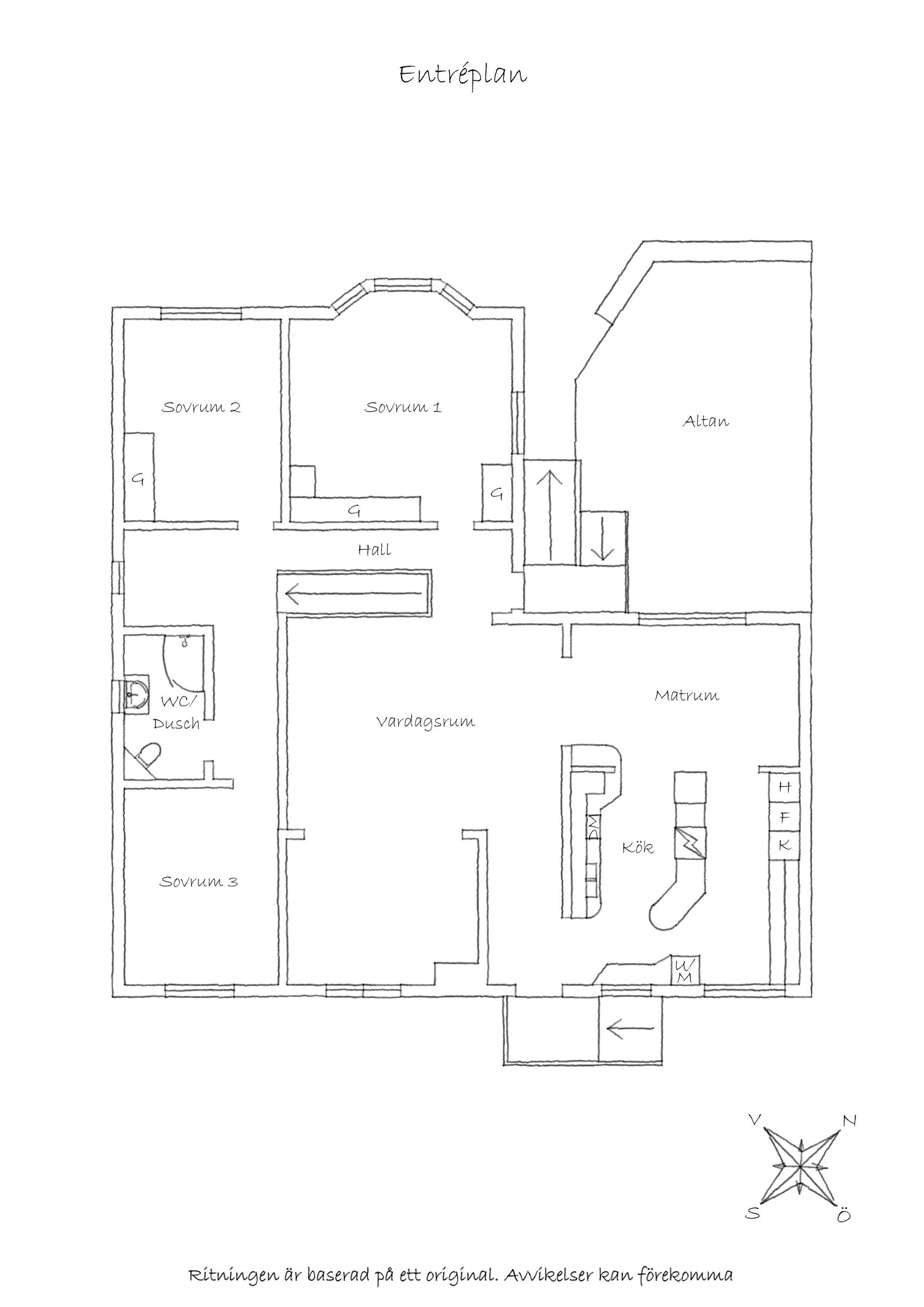 Villa, Kvarnbogatan 1, Kungsgärdet, Uppsala