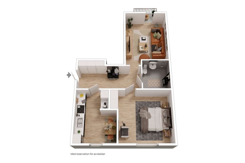 Bostadsrätt, Maratongatan 8, Munksundet, Enköping