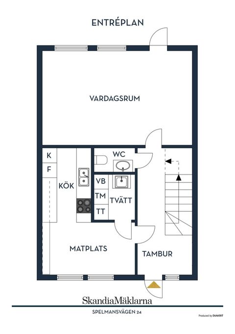 Radhus, Spelmansvägen 24, Kungsängen - Brunna, Upplands-Bro