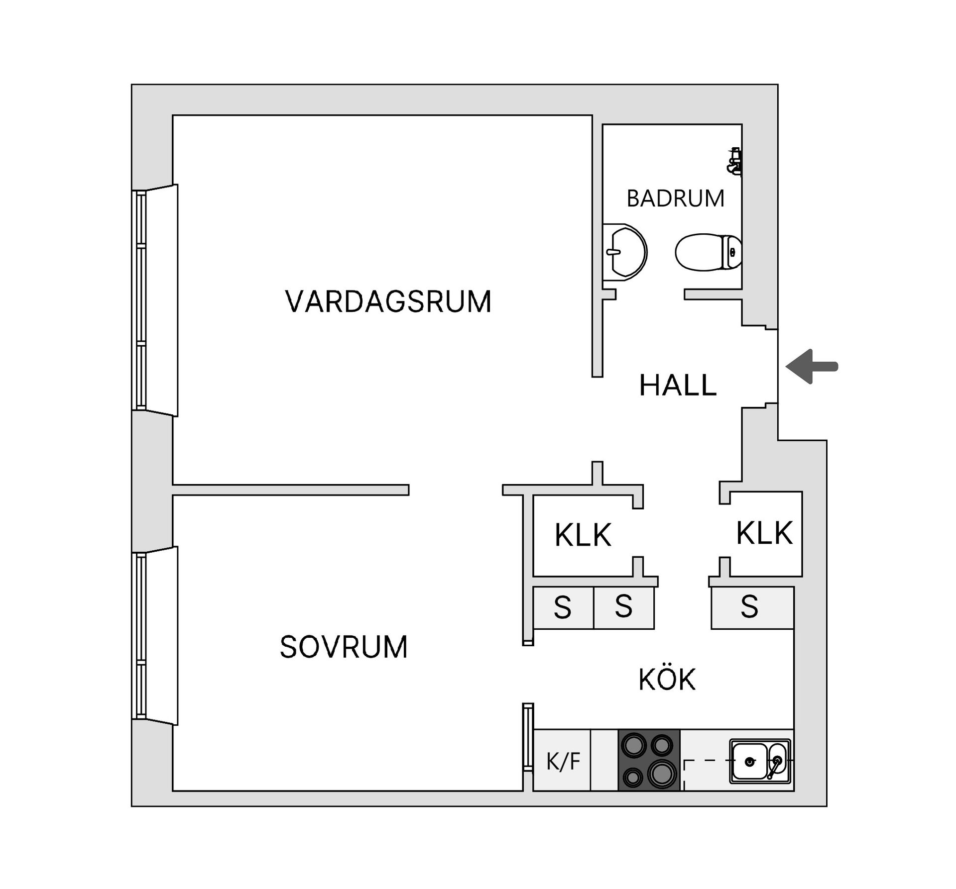 Bostadsrätt, Lundagatan 36D, Södermalm - Högalid, Stockholm