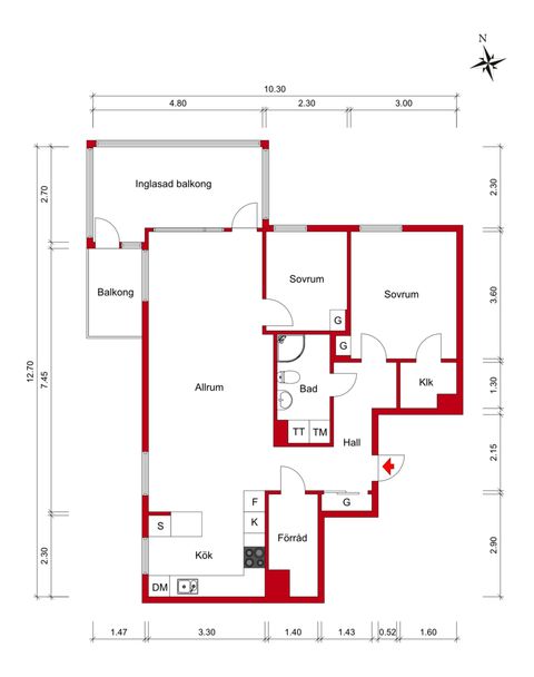 Bostadsrätt, Storgatan 39, Åstorp