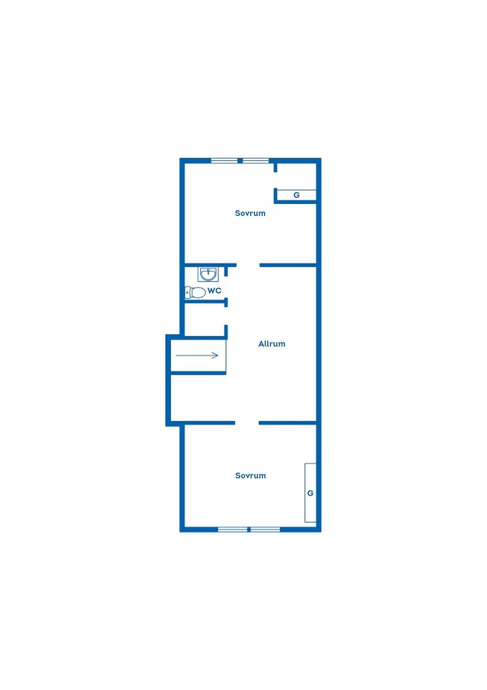 Villa, Södra Sjöbovägen 10, Ljusdal, Sjöbo, Ljusdal