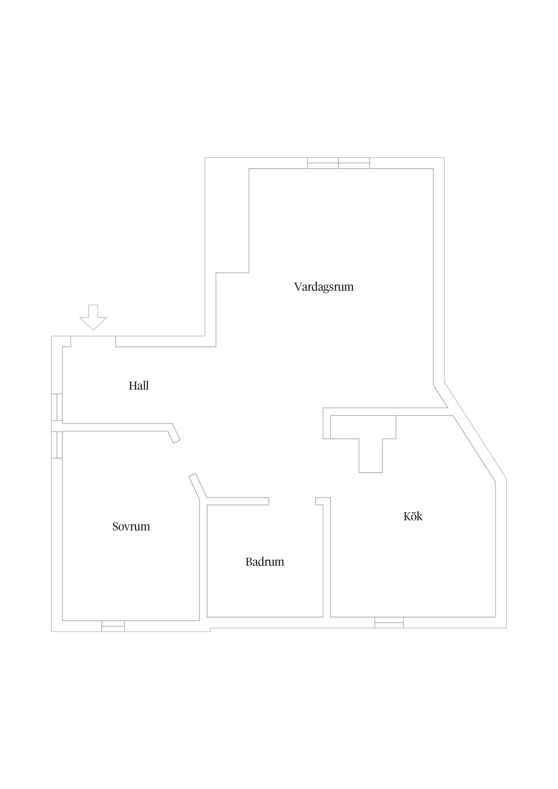 Bostadsrätt, Tallskogsvägen 8C, Matfors, Sundsvall