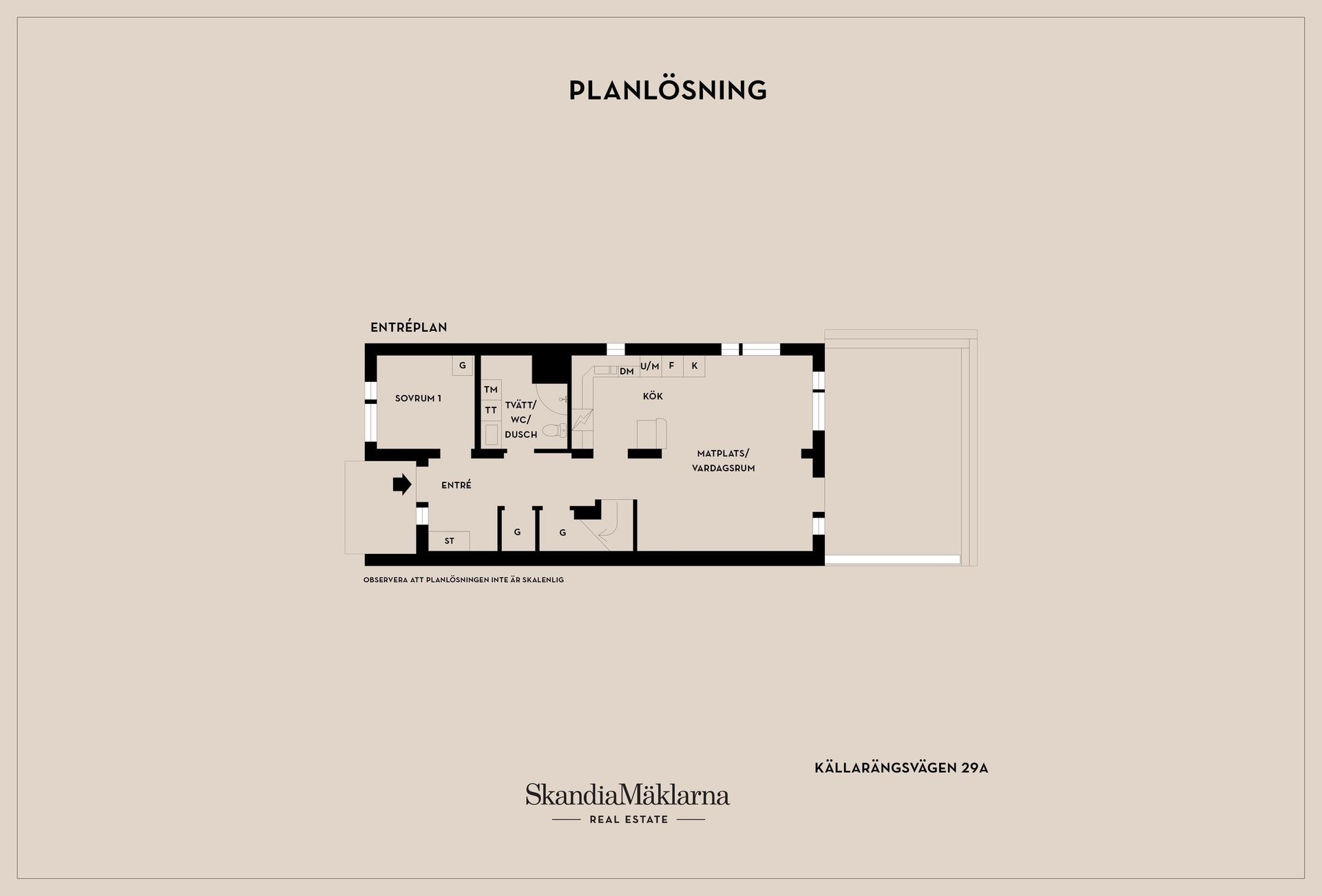 Bostadsrätt, Källarängsvägen 29A, Stallarholmen, Strängnäs