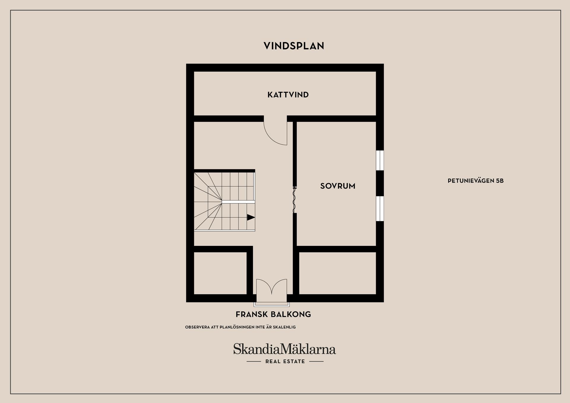 Radhus, Petunievägen 5B, Tullinge Trädgårdsstad, Botkyrka