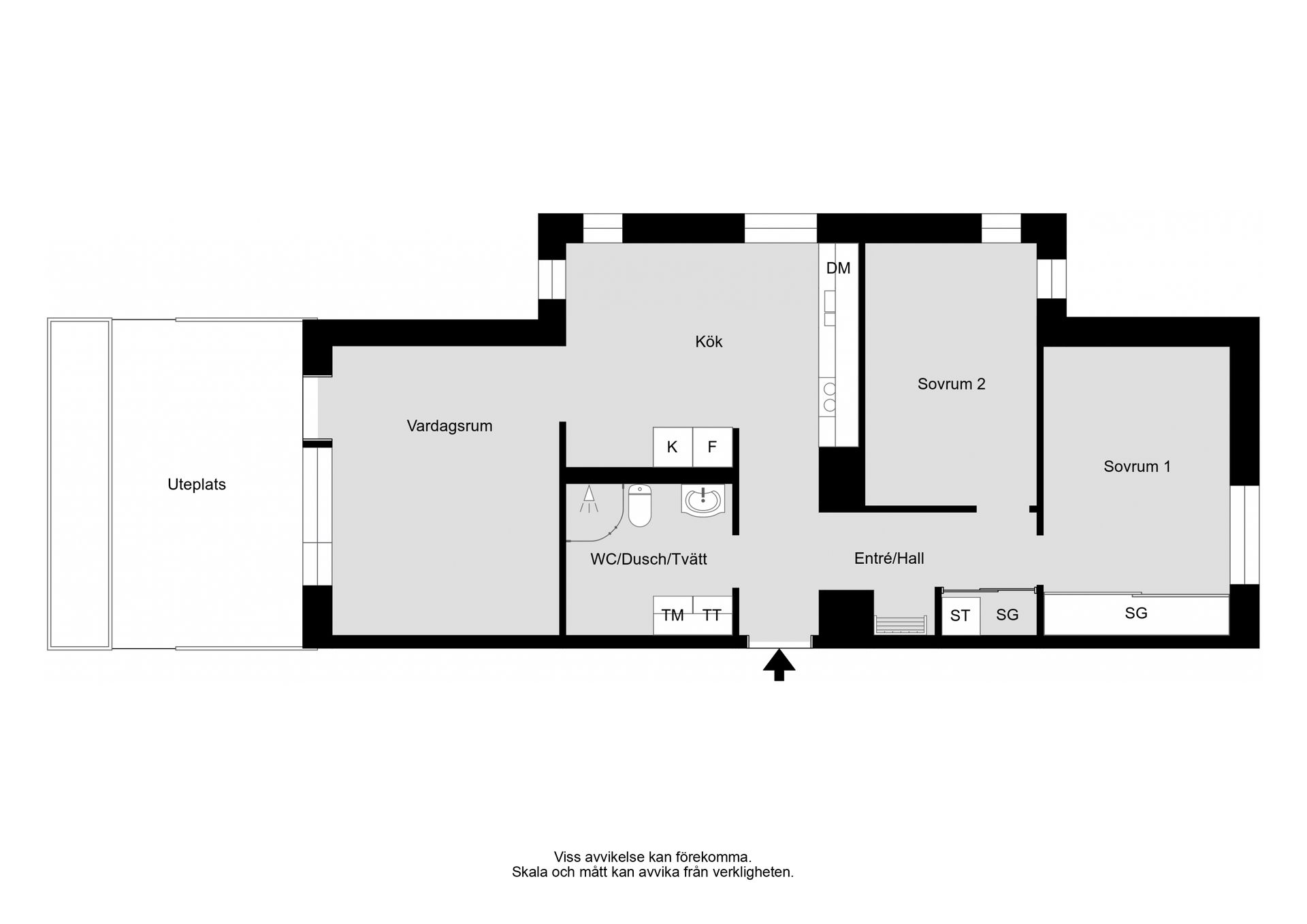 Bostadsrätt, Sållargatan 4, Kungsängen / Industristaden, Uppsala